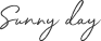 Sunny day