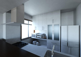 マンション：パース