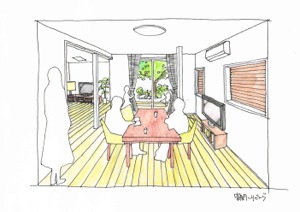 イメージ：客間・リビング