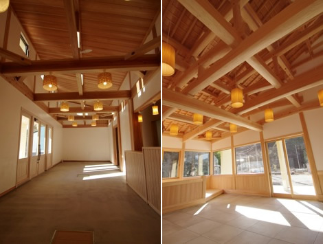 木を魅せる工夫